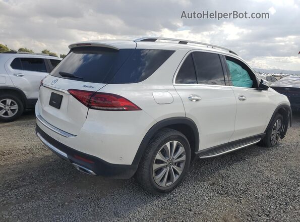 4JGFB4KB5MA358894 2021 MERCEDES-BENZ GLE Белый Задняя правая четверть