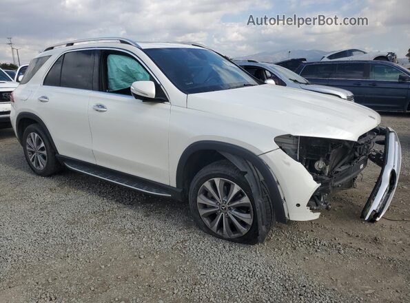 4JGFB4KB5MA358894 2021 MERCEDES-BENZ GLE Белый Передняя правая четверть