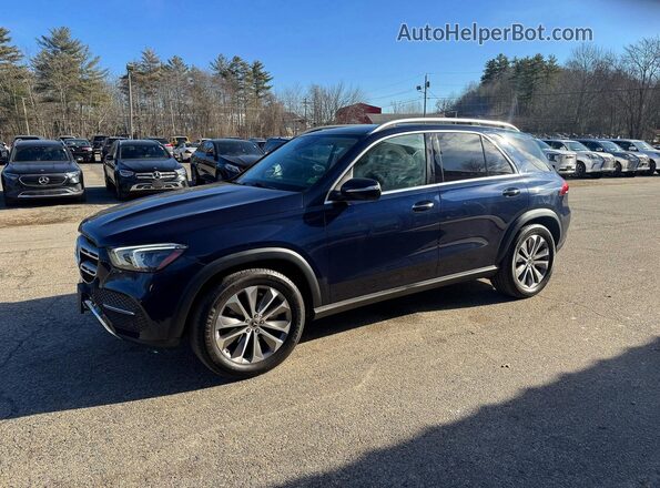 4JGFB4KB6NA635814 2022 MERCEDES-BENZ GLE Синий Задняя правая четверть