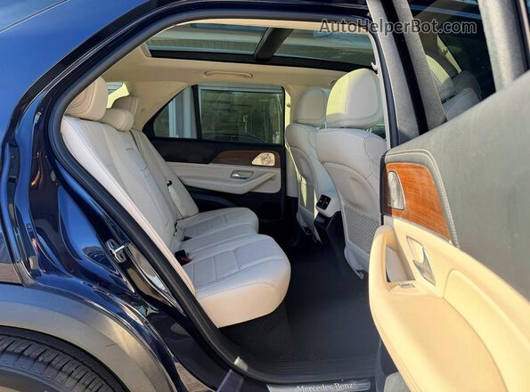 4JGFB4KB6NA635814 2022 MERCEDES-BENZ GLE Синий Вид салона спереди