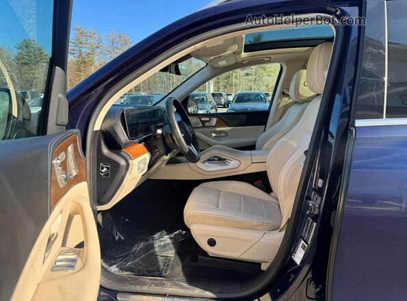 4JGFB4KB6NA635814 2022 MERCEDES-BENZ GLE Синий Вид щитка приборов