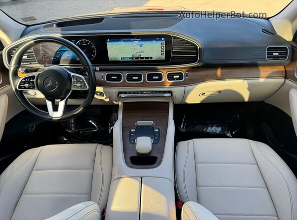 4JGFB4KB6NA635814 2022 MERCEDES-BENZ GLE Синий Вид подкапотного пространства
