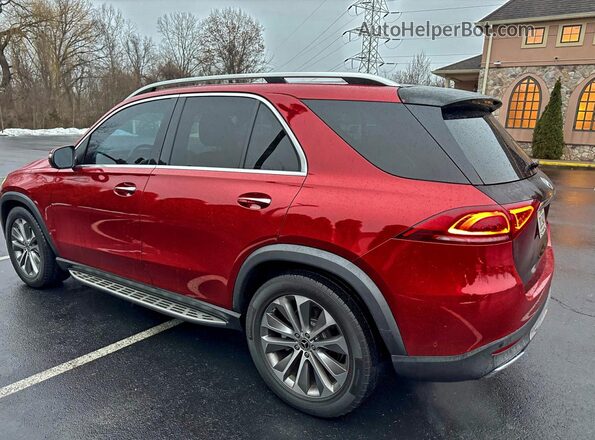 4JGFB4KB8LA106748 2020 MERCEDES-BENZ GLE-CLASS Красный Задняя правая четверть