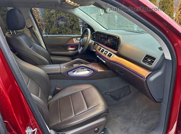 4JGFB4KB8LA106748 2020 MERCEDES-BENZ GLE-CLASS Красный Вид задних сидений