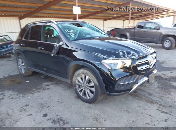 4JGFB4KB9NA726138 2022 MERCEDES-BENZ GLE 350 Черный Передняя правая четверть