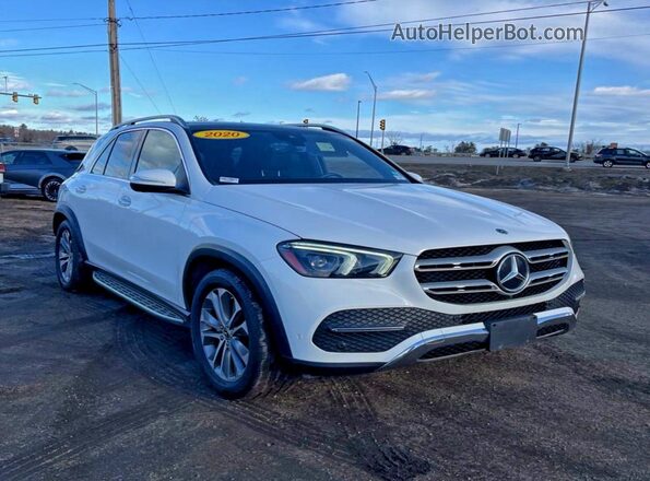 4JGFB4KBXLA130503 2020 MERCEDES-BENZ GLE-CLASS White Передня ліва чверть