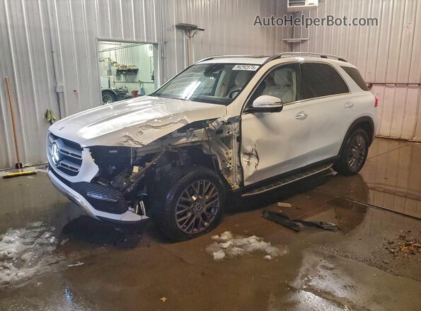 4JGFB4KBXMA391860 2021 MERCEDES-BENZ GLE Белый Передняя левая четверть