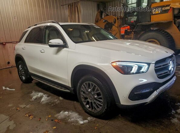 4JGFB4KBXMA391860 2021 MERCEDES-BENZ GLE Белый Передняя правая четверть