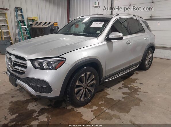 4JGFB4KE3MA375381 2021 MERCEDES-BENZ GLE 350 Gray წინა მარცხენა ხედი სამი მეოთხედიდან