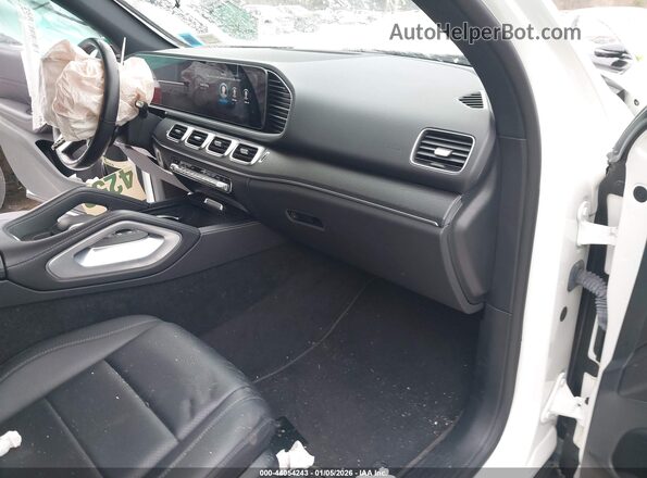 4JGFB5KB2PA858716 2023 MERCEDES-BENZ GLE 450 White Widok wnętrza z przodu