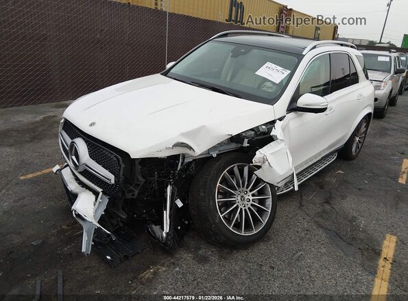 4JGFB5KB2PA912547 2023 MERCEDES-BENZ GLE 450 Белый Передняя левая четверть