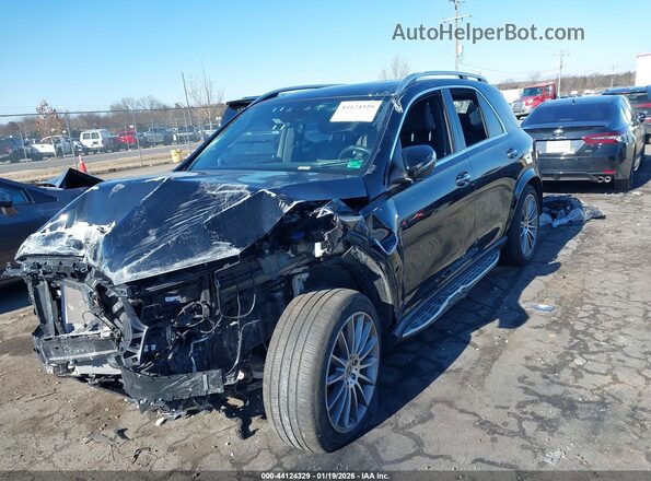 4JGFB5KB5MA416315 2021 MERCEDES-BENZ GLE 450 Черный Передняя левая четверть