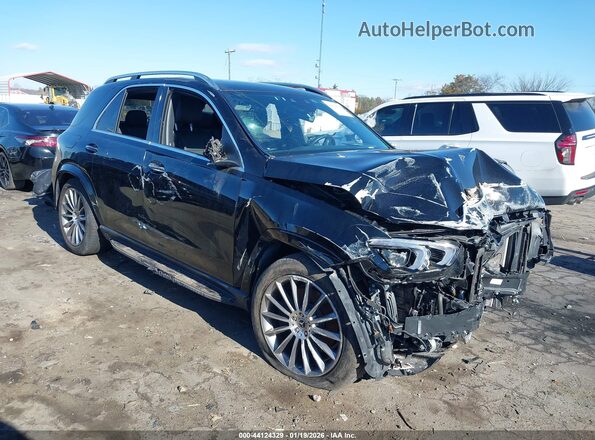 4JGFB5KB5MA416315 2021 MERCEDES-BENZ GLE 450 Черный Передняя правая четверть
