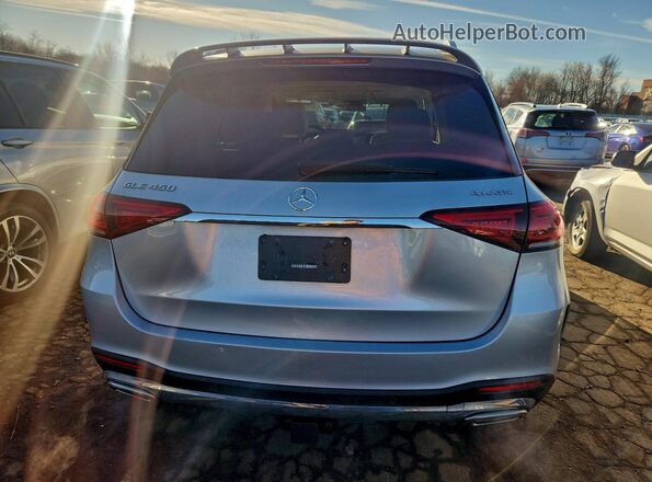 4JGFB5KB7MA438011 2021 MERCEDES-BENZ GLE Silver Widok z tyłu