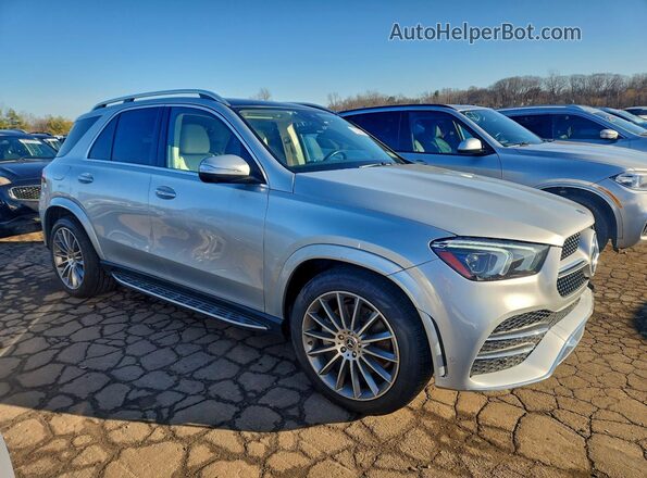 4JGFB5KB7MA438011 2021 MERCEDES-BENZ GLE Silver Przód prawy