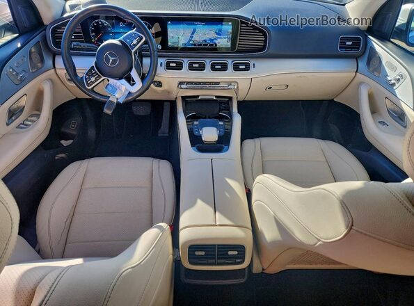 4JGFB5KB7MA438011 2021 MERCEDES-BENZ GLE Silver Widok deski rozdzielczej