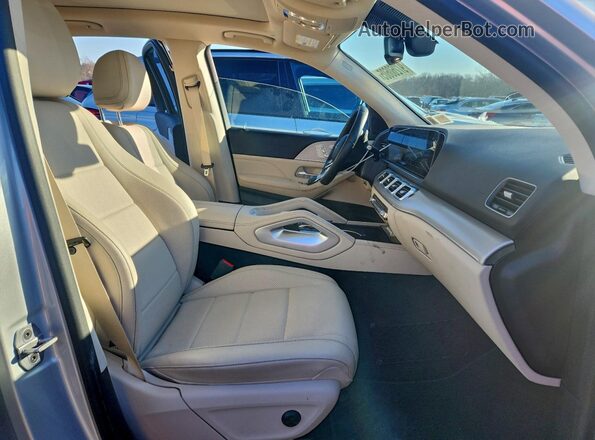 4JGFB5KB7MA438011 2021 MERCEDES-BENZ GLE Silver Widok wnętrza z przodu