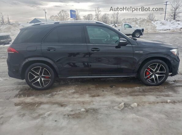 4JGFB8KB1MA279374 2021 MERCEDES-BENZ GLE Black Vista de la etiqueta del VIN