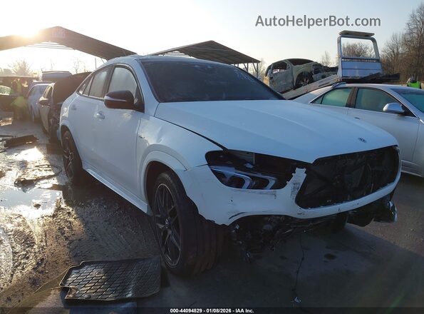 4JGFD6BB0NA803159 2022 MERCEDES-BENZ AMG GLE 53 COUPE Белый Передняя правая четверть