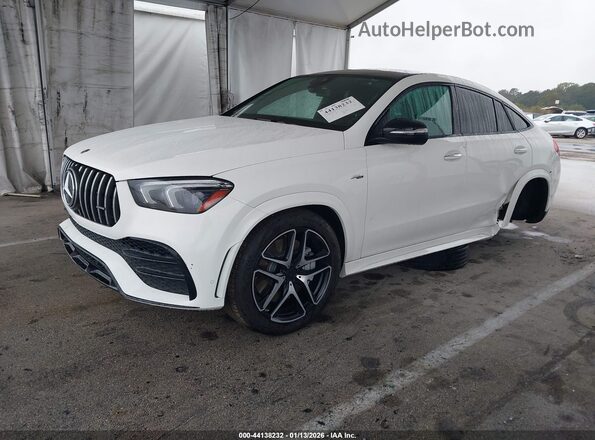 4JGFD6BB1PA834939 2023 MERCEDES-BENZ AMG GLE 53 COUPE Белый Передняя левая четверть