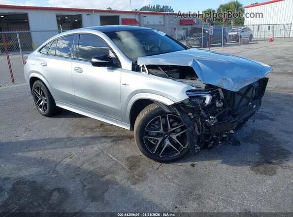 4JGFD6BB6PA872733 2023 MERCEDES-BENZ AMG GLE 53 COUPE Серебряный Передняя правая четверть