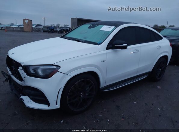 4JGFD6BB7MA402352 2021 MERCEDES-BENZ AMG GLE 53 COUPE Белый Передняя левая четверть