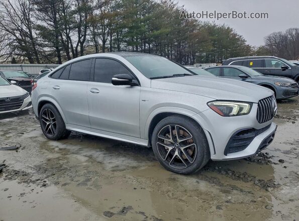 4JGFD6BB8MA356627 2021 MERCEDES-BENZ GLE Silver Delantero derecho