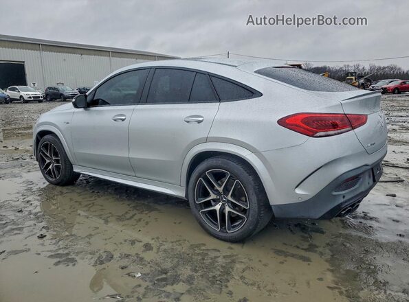 4JGFD6BB8MA356627 2021 MERCEDES-BENZ GLE Silver Trasero izquierdo