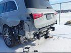2025 Mercedes-benz Gls 450 4matic Серый vin: 4JGFF5KE5SB446534