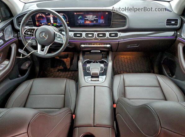 4JGFF5KE8LA072685 2020 MERCEDES-BENZ GLS Белый Вид панели приборов