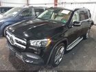 2021 Mercedes-benz Gls 450 4matic Черный vin: 4JGFF5KE8MA318815