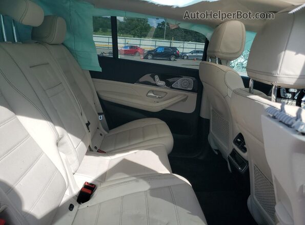 4JGFF5KE8MA357064 2021 MERCEDES-BENZ GLS White Widok wnętrza z tyłu