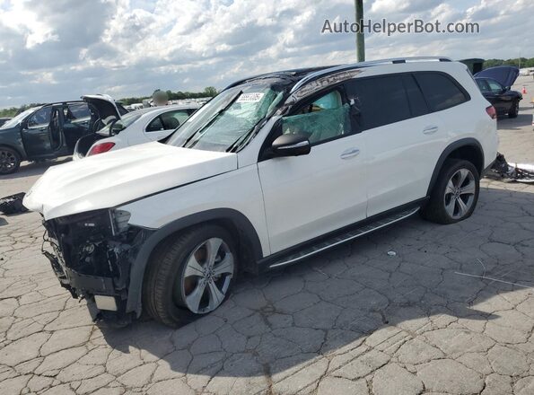 4JGFF5KE8MA357064 2021 MERCEDES-BENZ GLS White Przód lewy