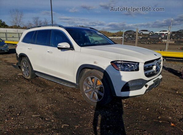 4JGFF5KE8MA459013 2021 MERCEDES-BENZ GLS White წინა მარჯვენა