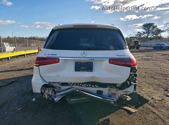4JGFF5KE8MA459013 2021 MERCEDES-BENZ GLS White უკანა ხედი
