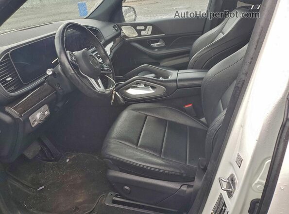 4JGFF5KE8MA459013 2021 MERCEDES-BENZ GLS White წინა სალონის ხედი