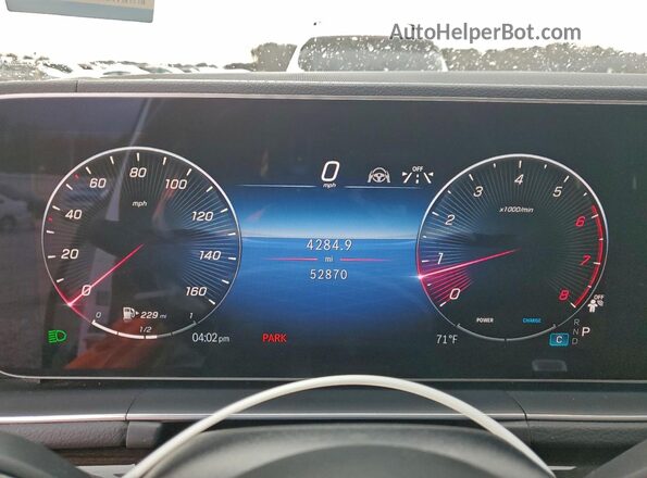 4JGFF5KEXRB045359 2024 MERCEDES-BENZ GLS White Vista del cuadro de instrumentos