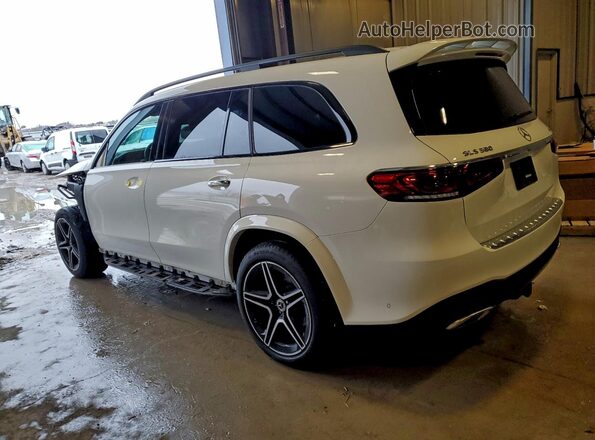 4JGFF8GE2MA487612 2021 MERCEDES-BENZ GLS Белый Задняя левая четверть