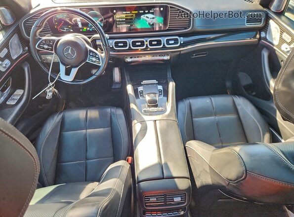 4JGFF8HB0MA381213 2021 MERCEDES-BENZ GLS Серебряный Вид панели приборов