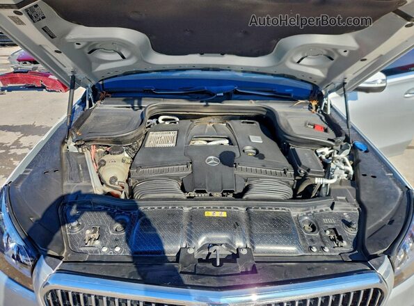4JGFF8HB0MA381213 2021 MERCEDES-BENZ GLS Серебряный Вид подкапотного пространства