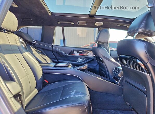 4JGFF8HB0MA381213 2021 MERCEDES-BENZ GLS Серебряный Вид задней части салона
