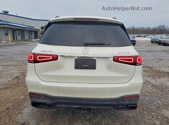 4JGFF8KE1MA360390 2021 MERCEDES-BENZ GLS Белый Вид сзади