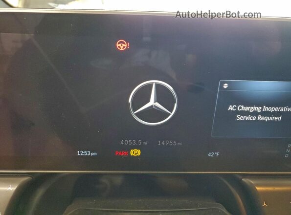 4JGGM1CB2RA055283 2024 MERCEDES-BENZ EQE Черный Вид щитка приборов