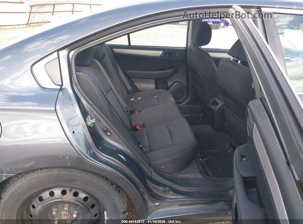 4S3BNAA66J3025293 2018 SUBARU LEGACY Gray Vista de la etiqueta del VIN