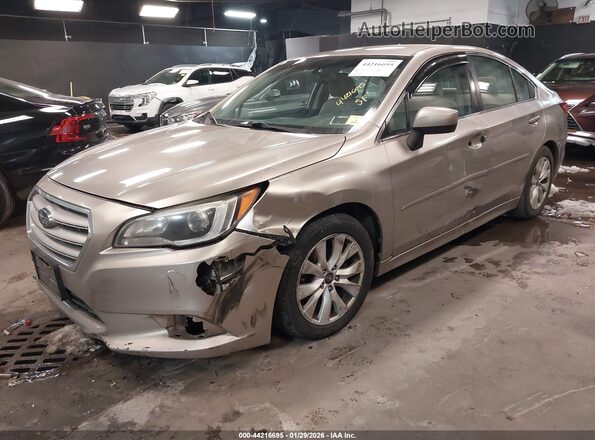4S3BNAC60G3005160 2016 SUBARU LEGACY Beige წინა მარცხენა ხედი სამი მეოთხედიდან