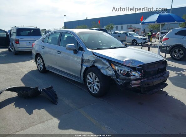 4S3BNAC63G3033972 2016 SUBARU LEGACY Silver Передня права чверть