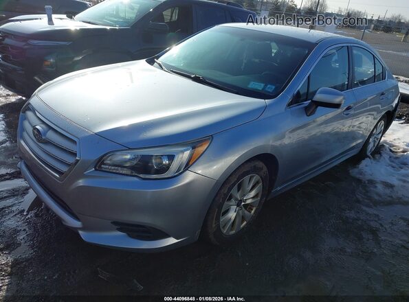 4S3BNAC65H3019671 2017 SUBARU LEGACY Серебряный Передняя левая четверть