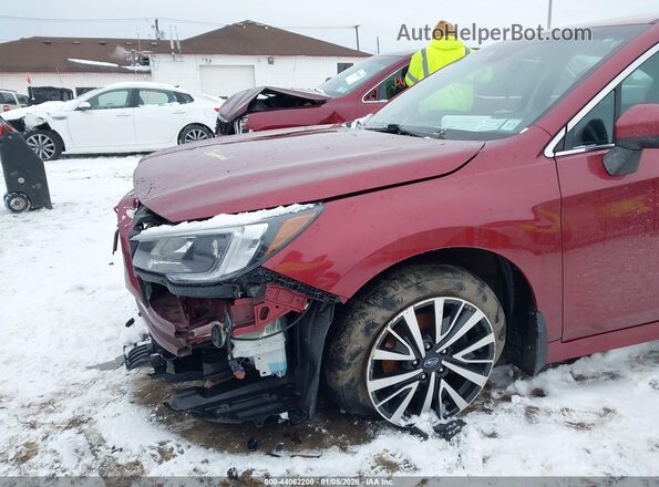 4S3BNAC65J3007803 2018 SUBARU LEGACY Red Front view