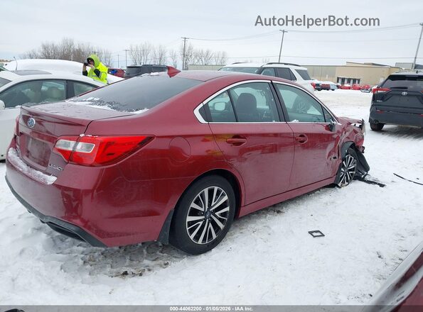 4S3BNAC65J3007803 2018 SUBARU LEGACY Red Rear right