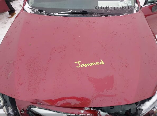 4S3BNAC65J3007803 2018 SUBARU LEGACY Red Rear view
